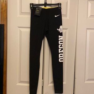 Oregon Duck Nike Leggings